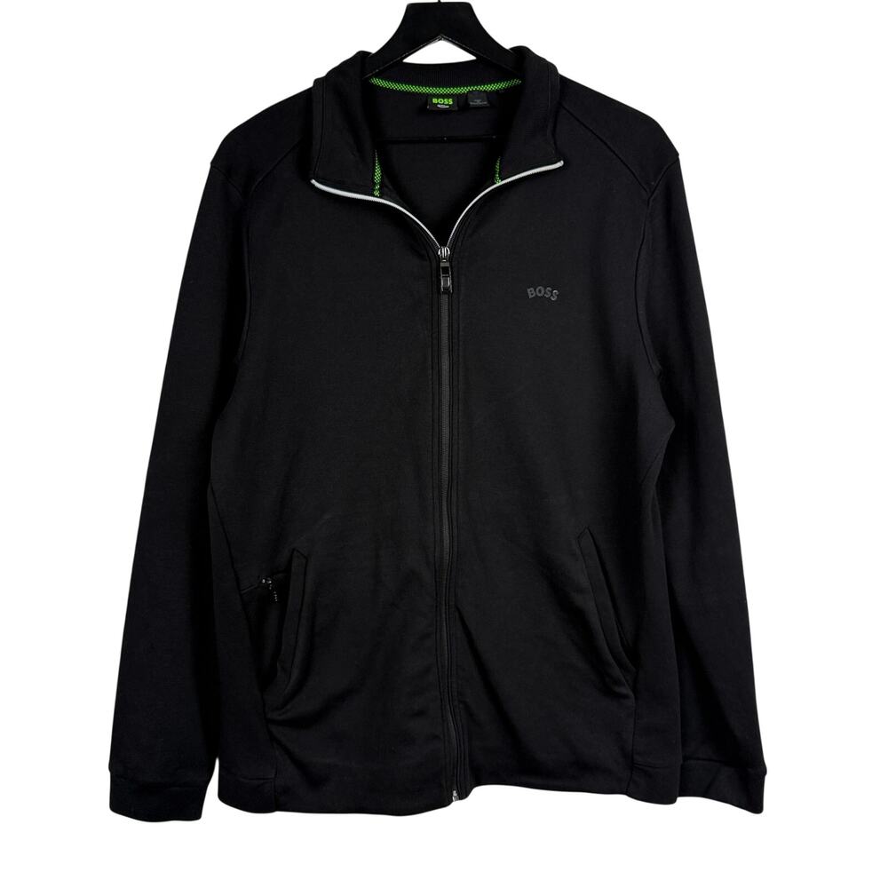 BOSS Hugo Boss Full Zip Jacket Black - XL